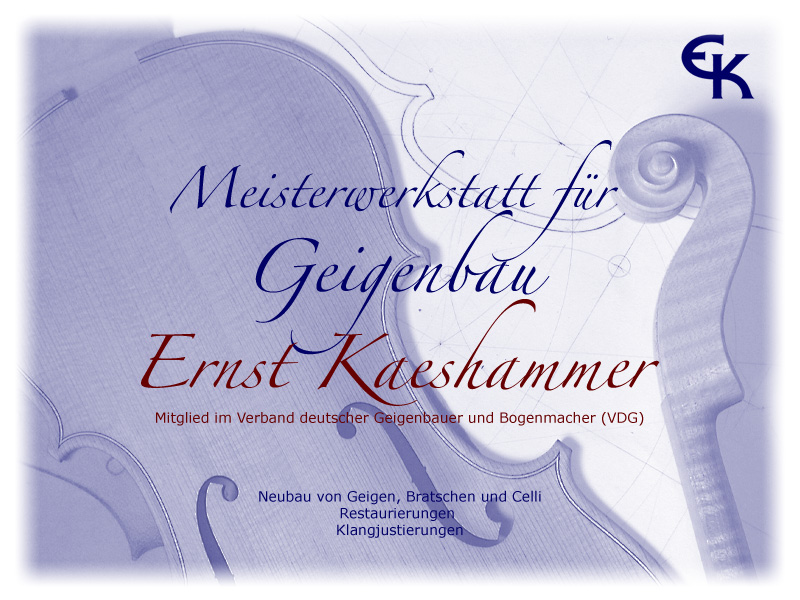 Meisterwerkstatt für Geigenbau Kaeshammer